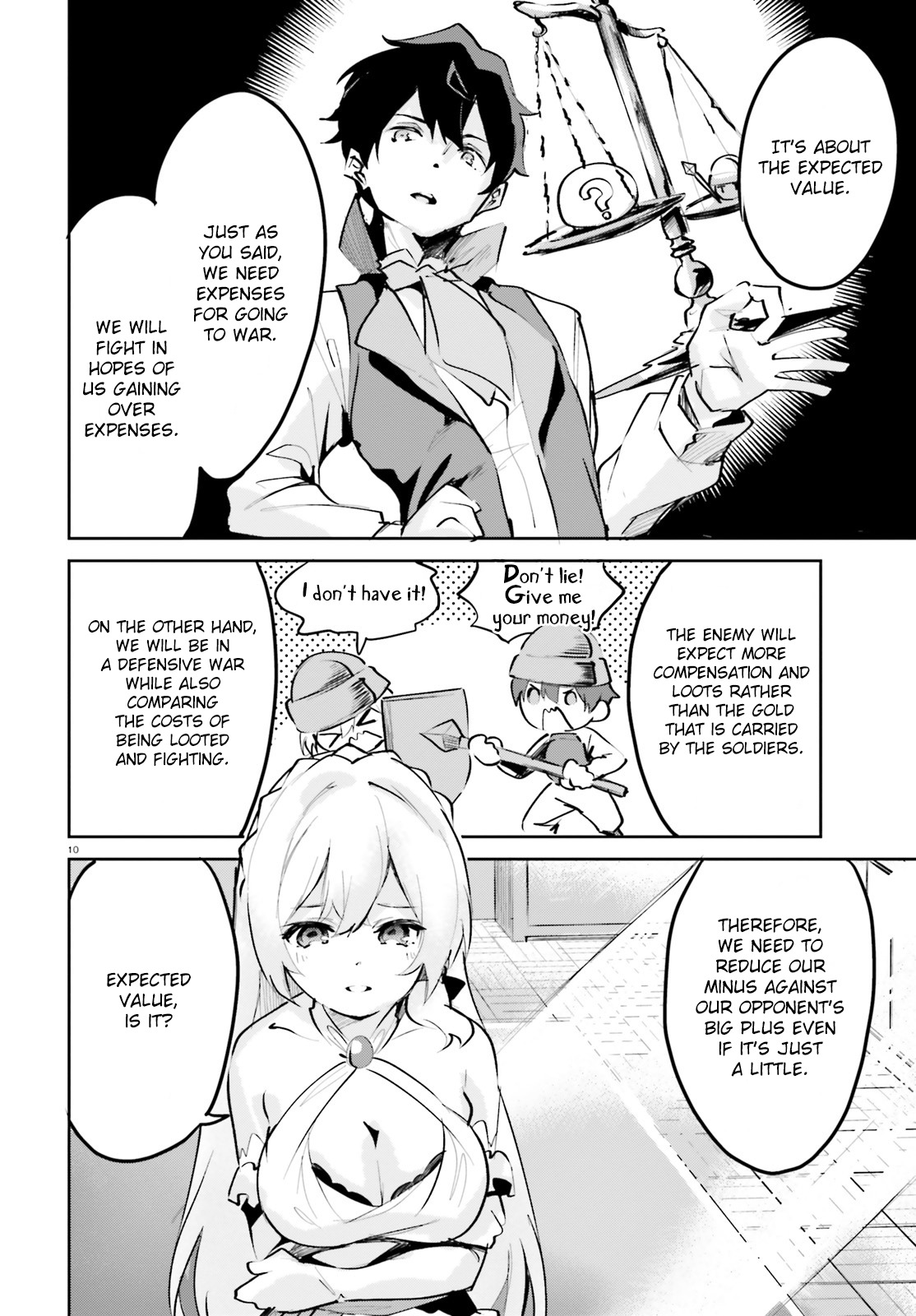 Suuji de Sukuu! Jyakushou Kokka Manga Chapter 4.1 10